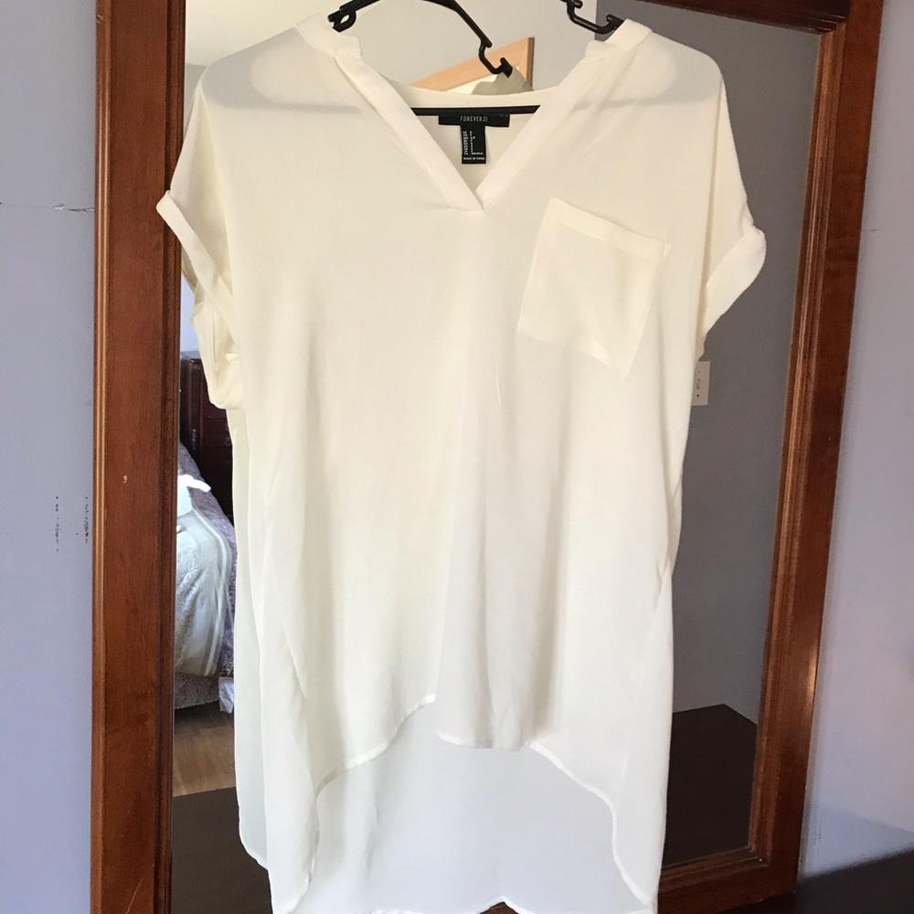 Forever 21 Short Sleeve Blouse